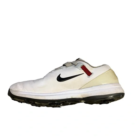 Nike Tiger Woods 71 FastFit‎ White Golf Spikes Size 10.5